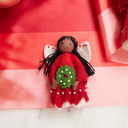 Christmas Spirit Ornament Brown