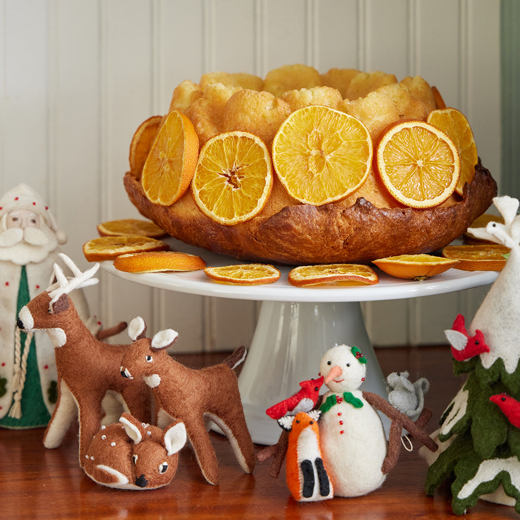 Sleepy Fawn Ornament