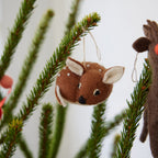 Sleepy Fawn Ornament