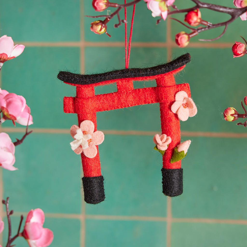 Japanese Gate Cherry Blossoms