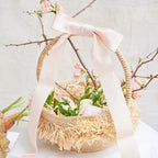 Wild Grass Fringe Basket