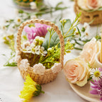 Mini Basket White Flowers