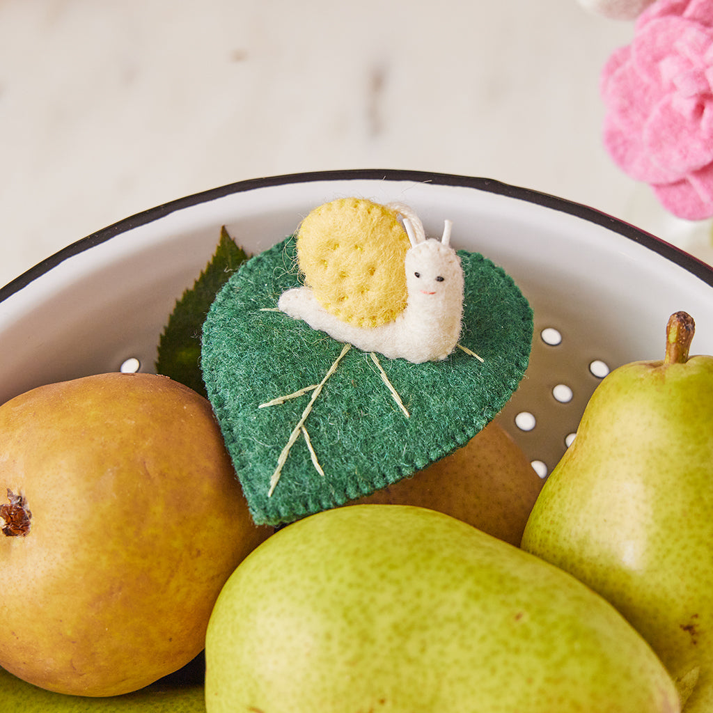 In Garden Snail Ornament