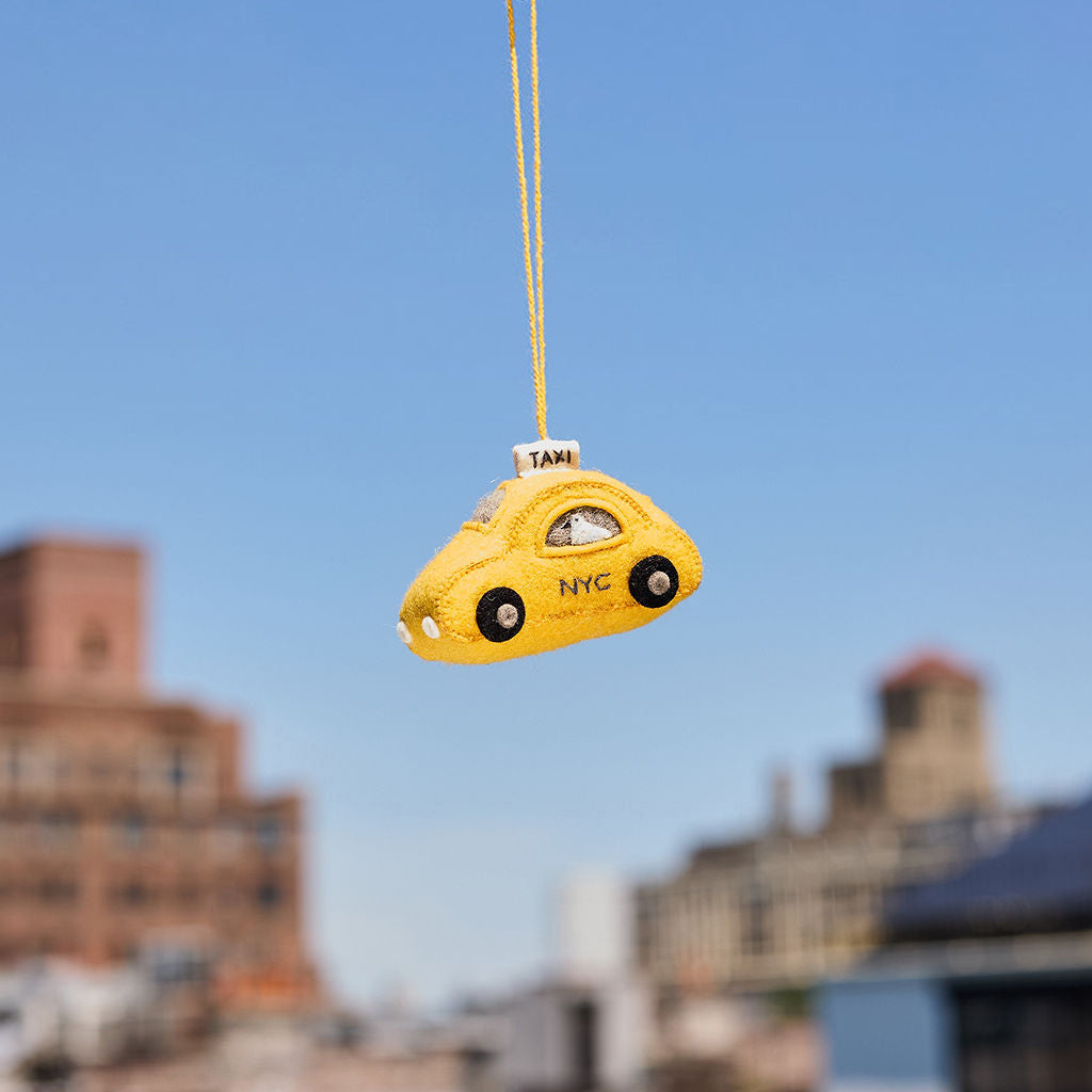 Pigeon Taxi Ornament