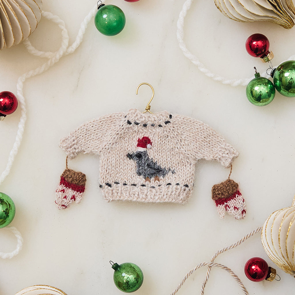 Mini Pigeon Sweater Mittens