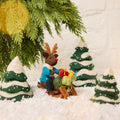 Rudolph on Sled Ornament