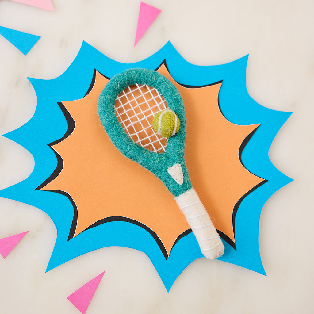 Tennis Racket with Ball