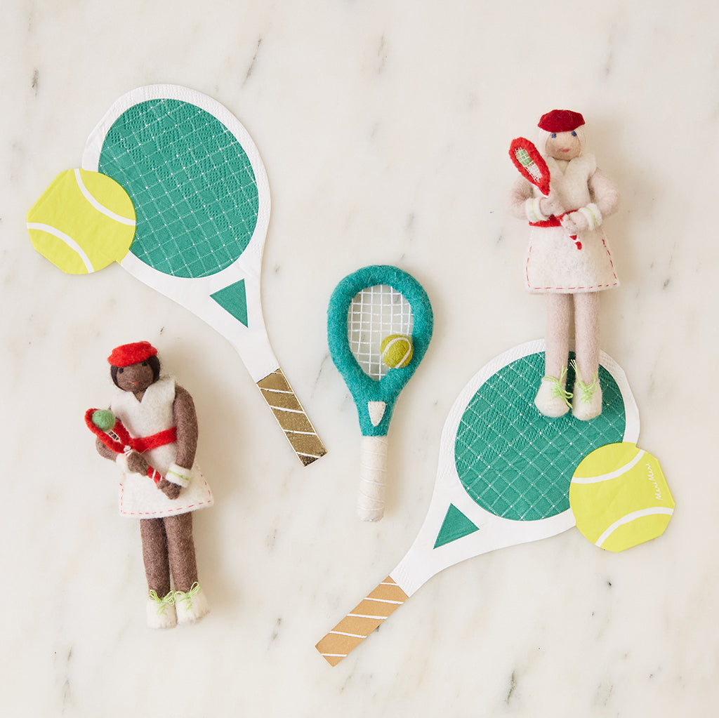 Tennis Racket with Ball