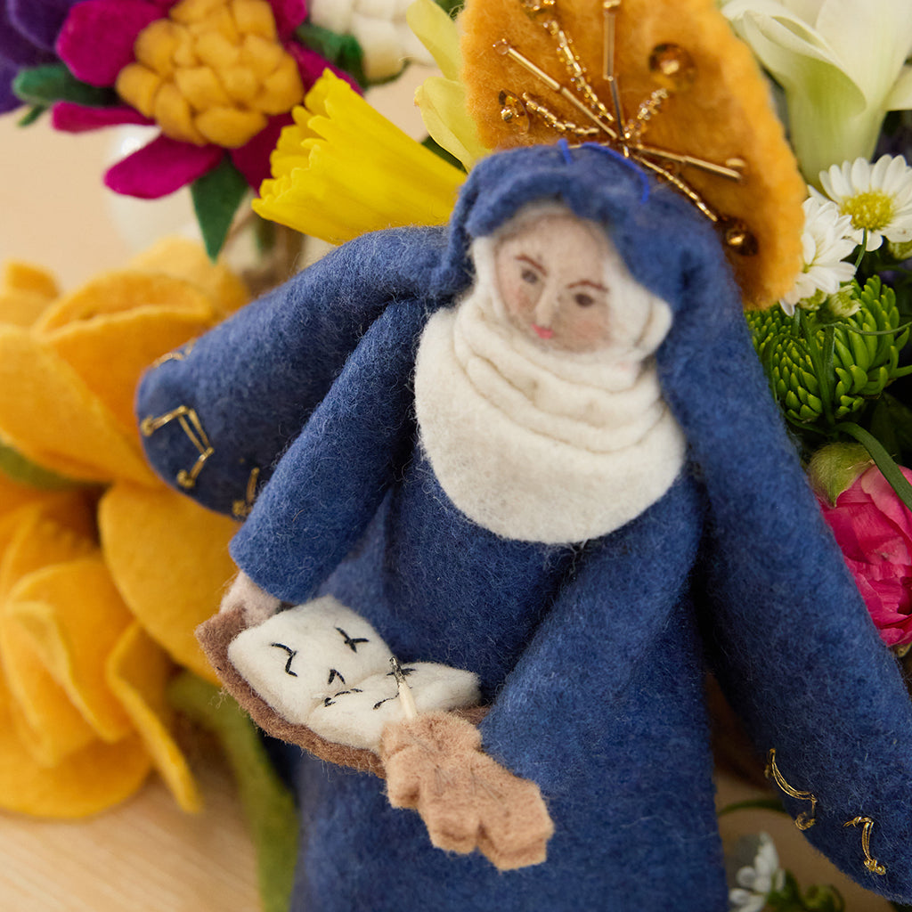 Hildegard of Bingen Ornament