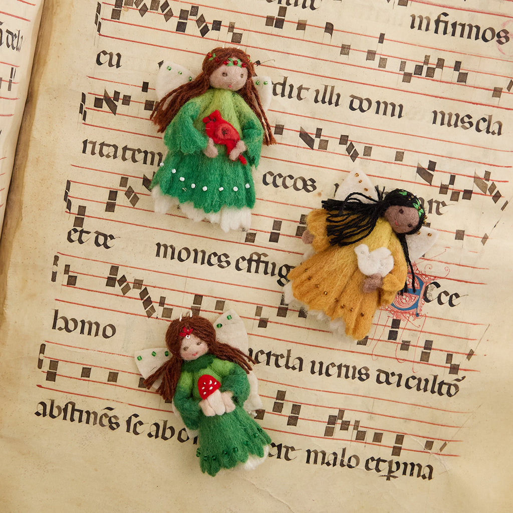 Woodland Fairies Ornaments