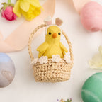 Mini Basket White Flowers