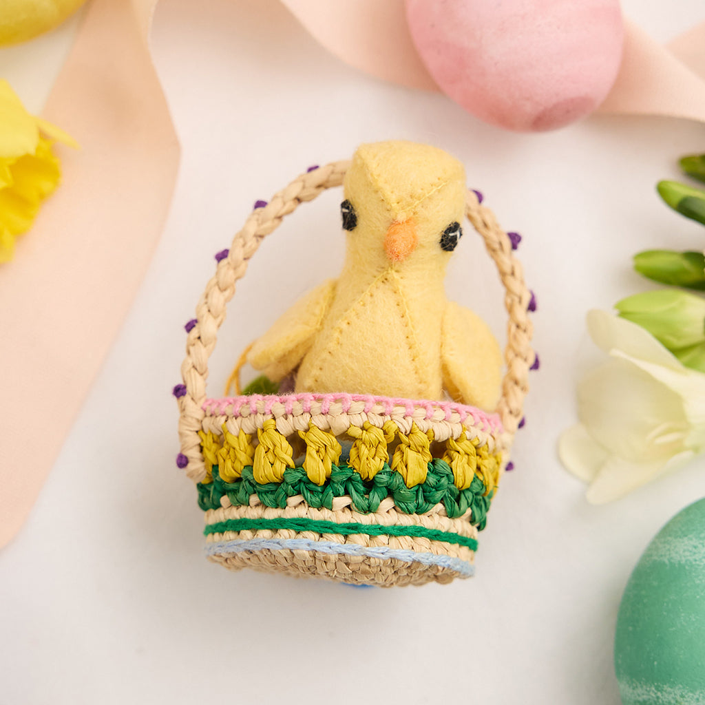 Mini Multicolored Basket