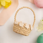 Mini Basket White Flowers