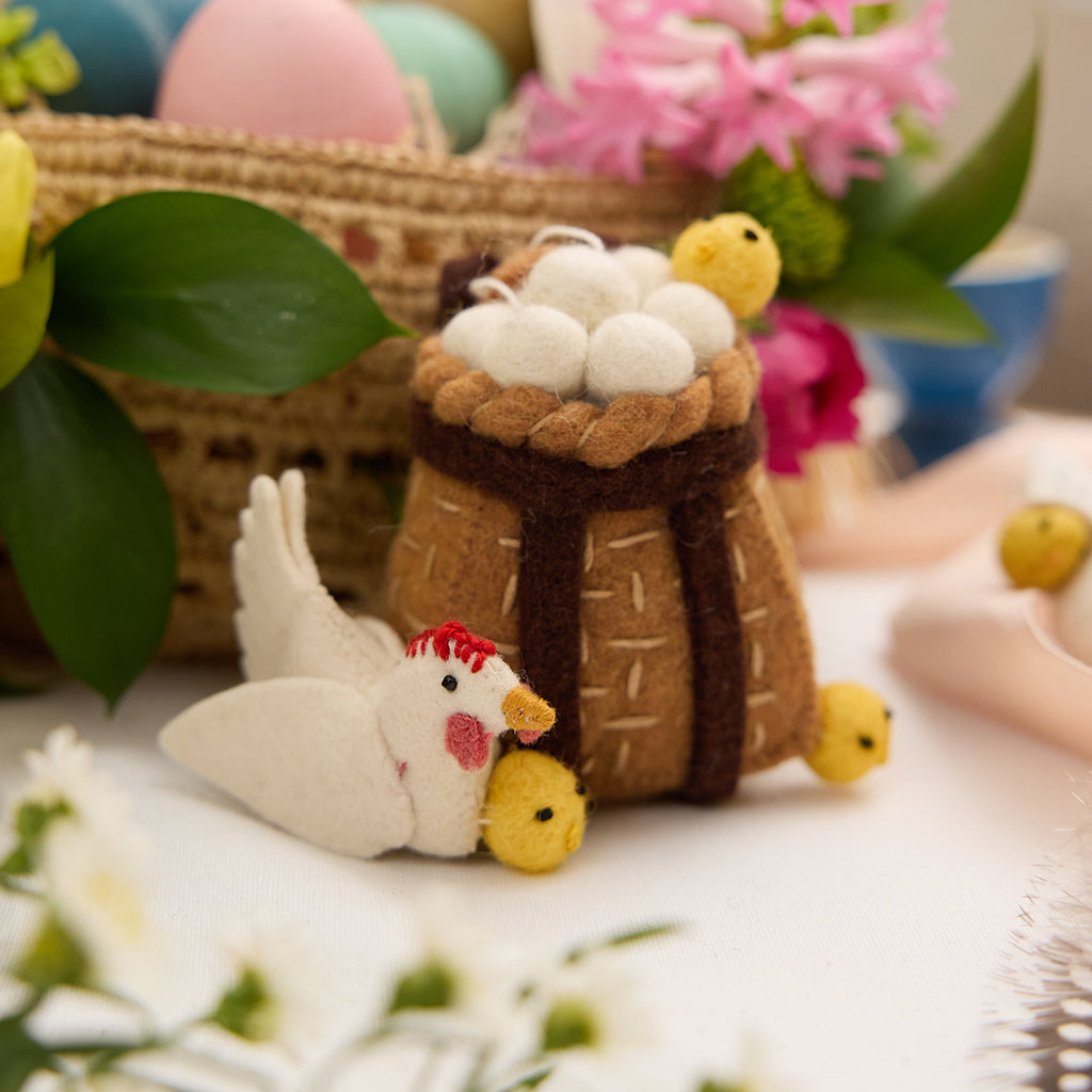Spring on Farm Ornaments