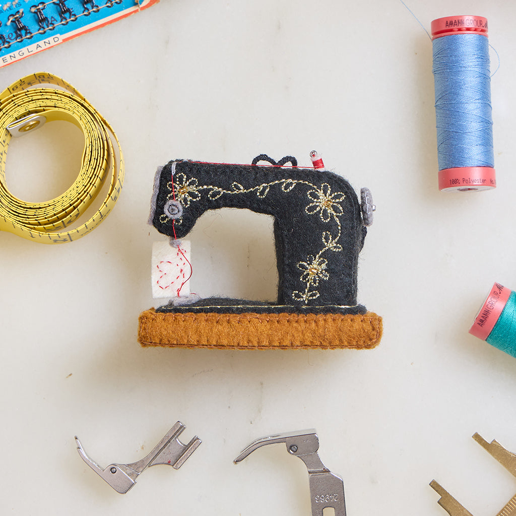 Antique Sewing Machine Ornament
