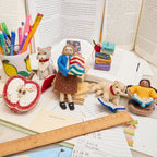 Reading Dog Ornament
