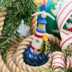 Holiday Lighthouse Ornament