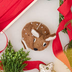 Sleepy Fawn Ornament