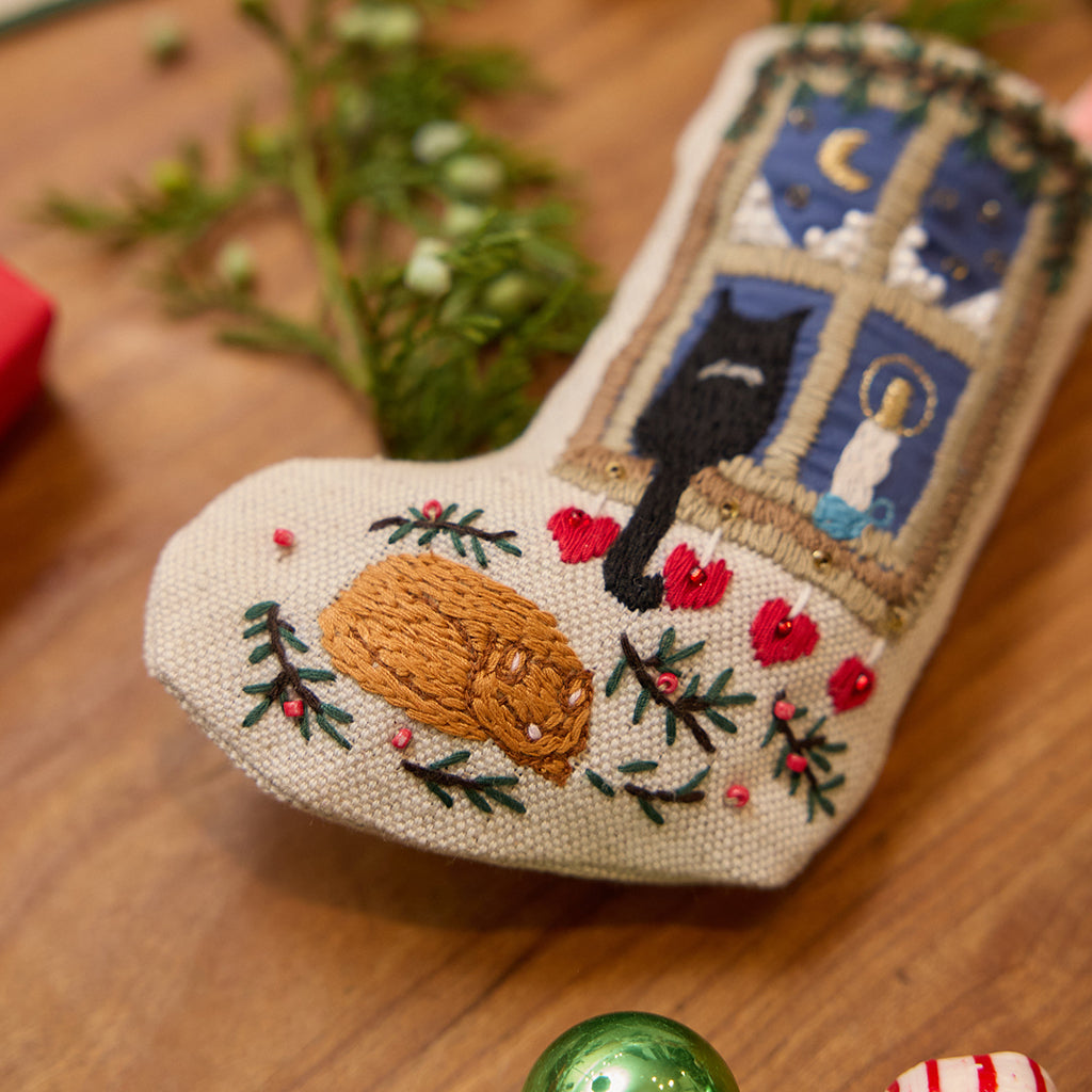 Mini Cats Stocking Ornament