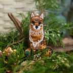 Fox Beaded Ornament