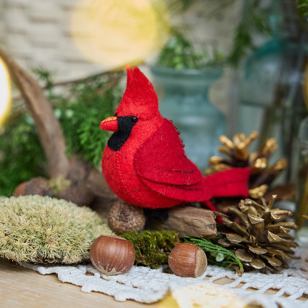 Cardinal Ornament