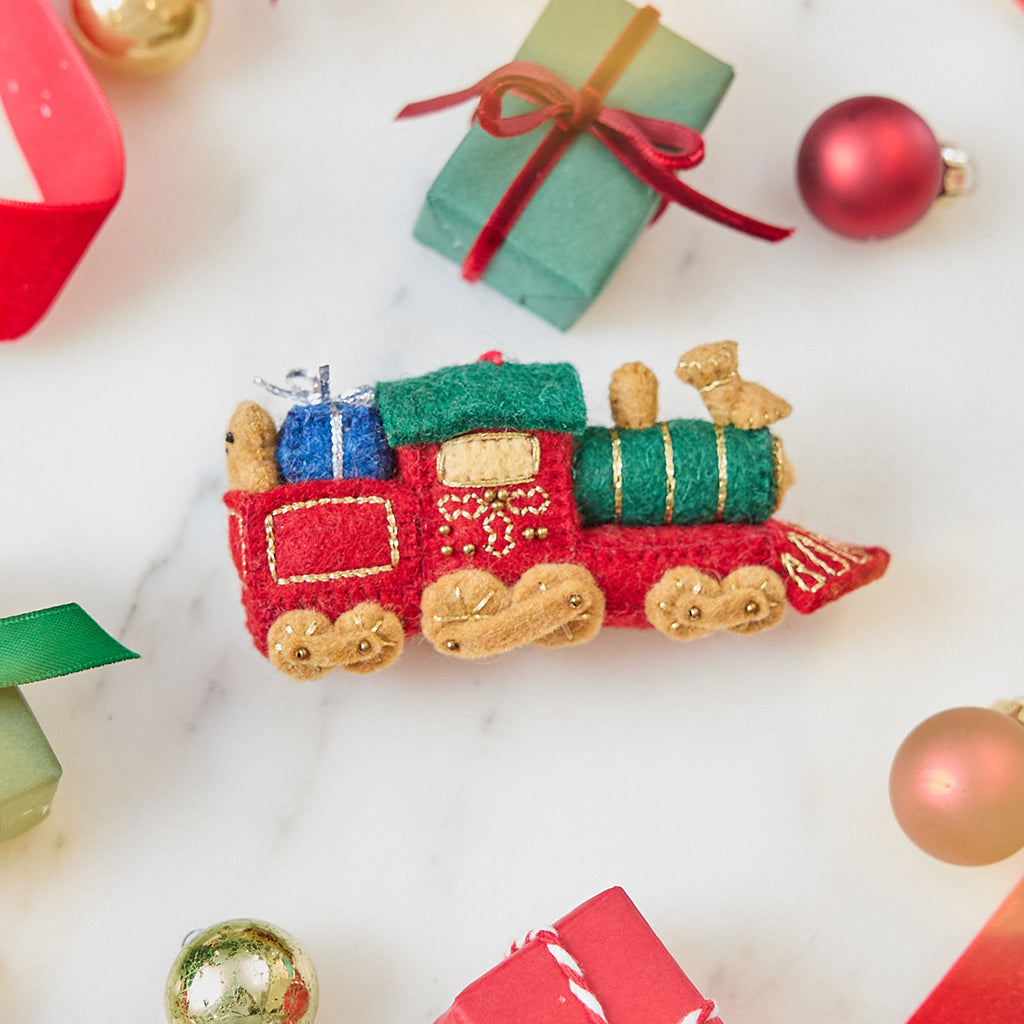 Toy Train Ornament