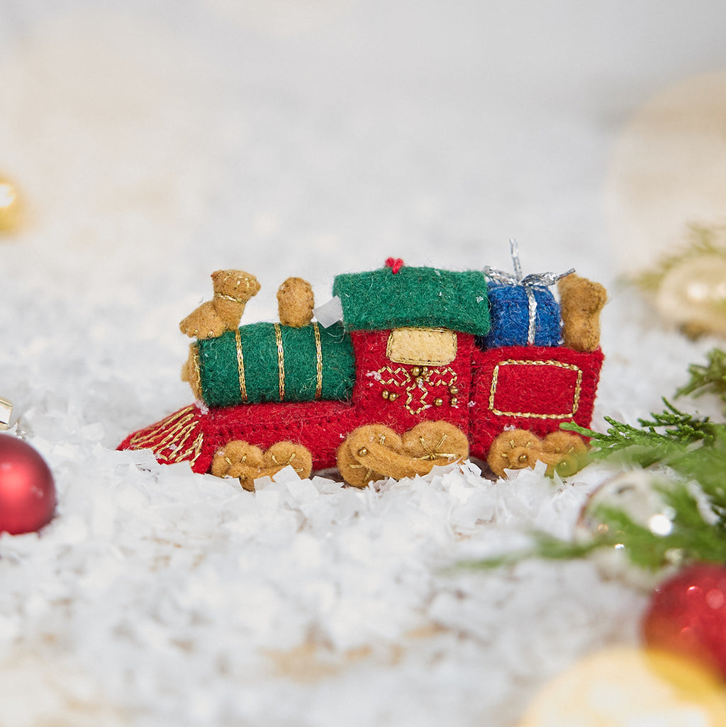 Toy Train Ornament