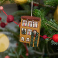 Christmas Townhouse Ornament