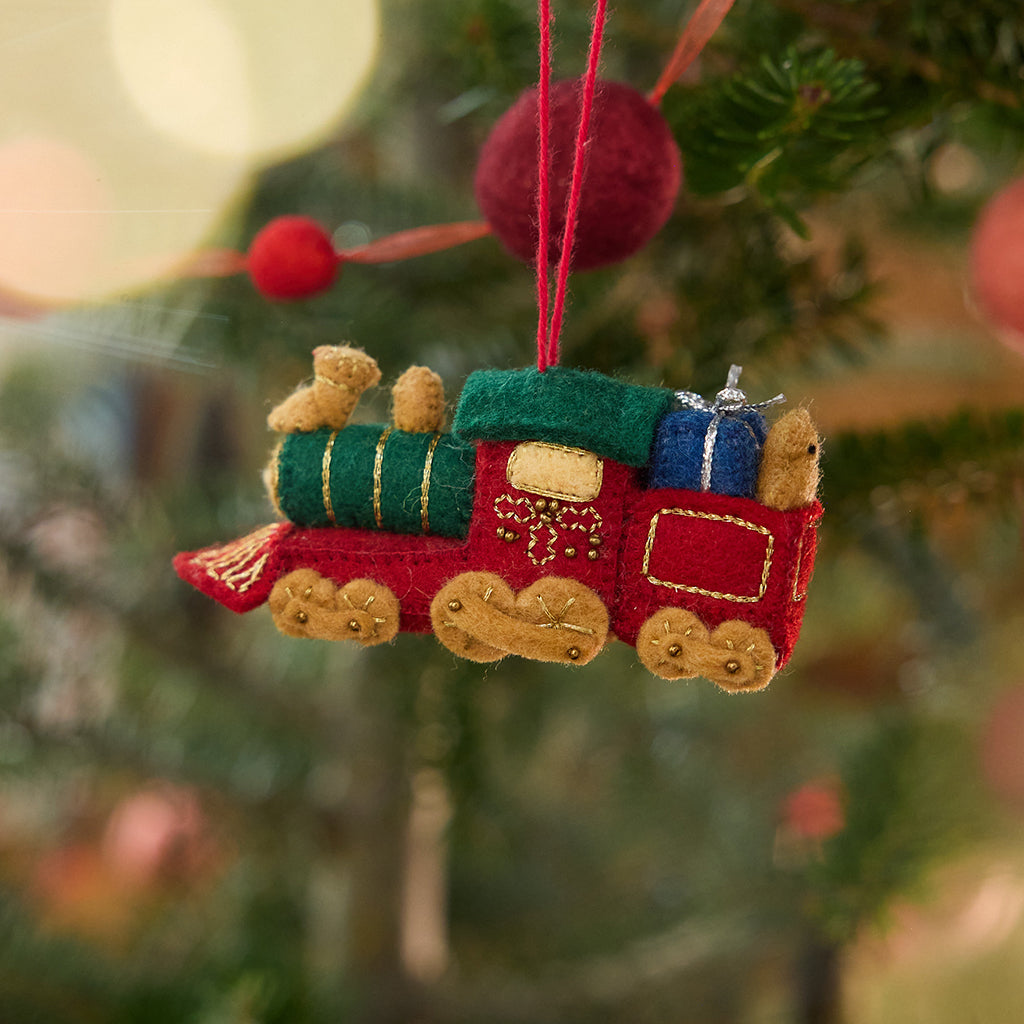 Toy Train Ornament