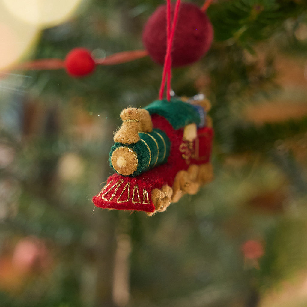 Toy Train Ornament