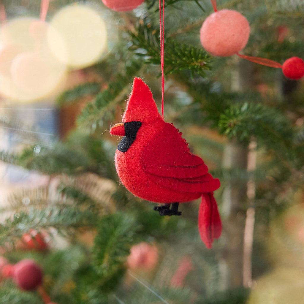 Cardinal Ornament