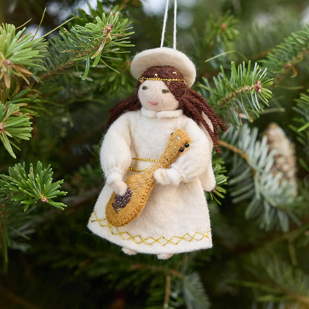 Vintage-Style Angel Ornaments