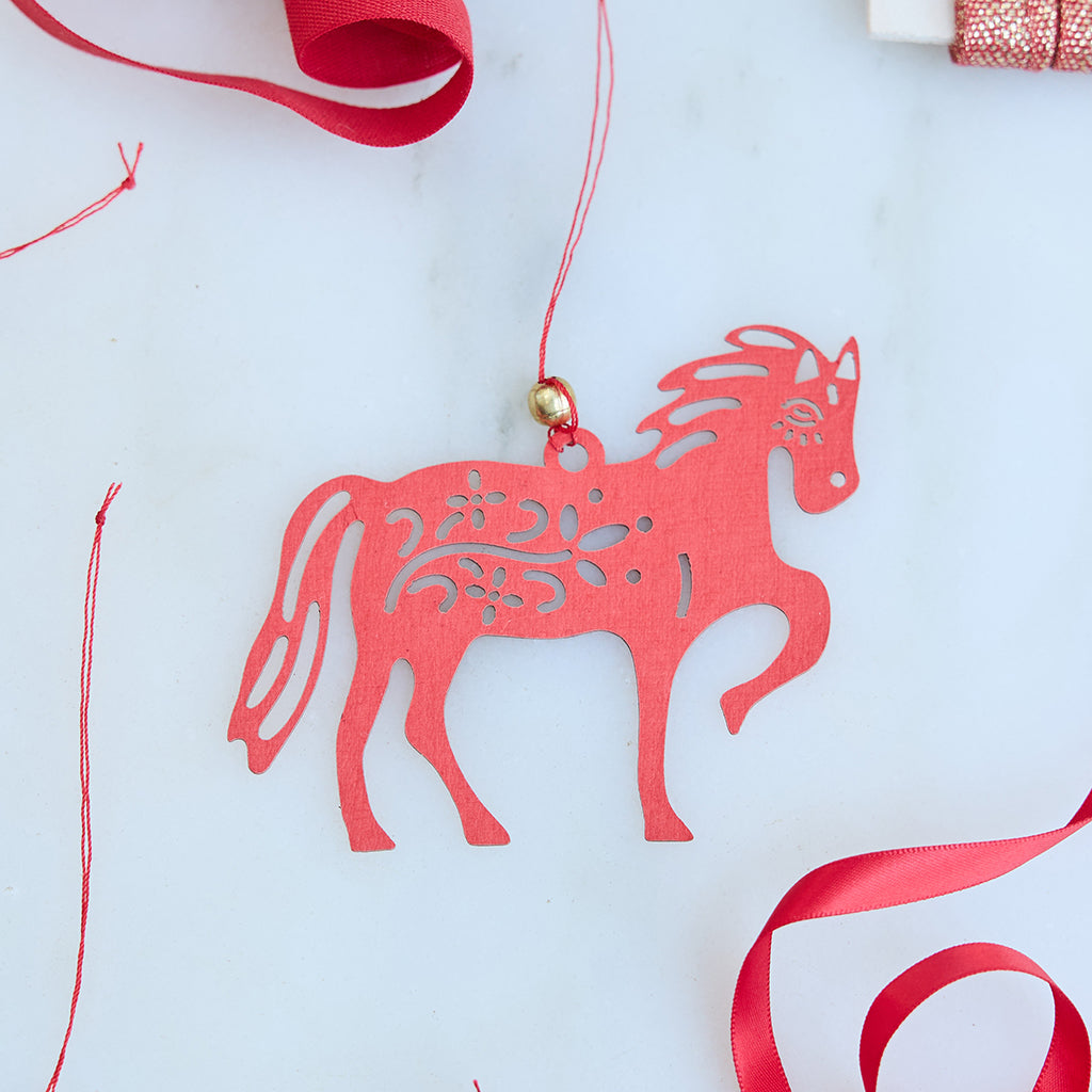 Horse Paper Ornament