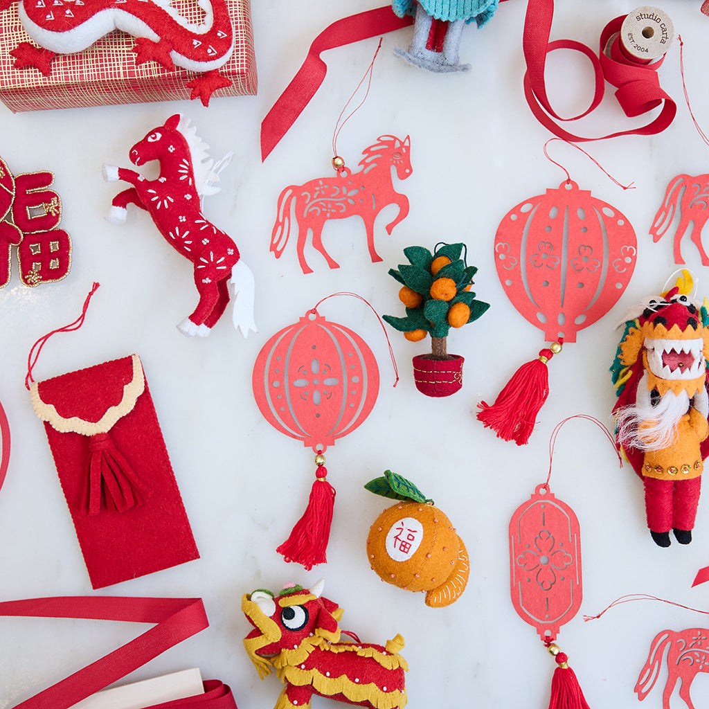 Horse Paper Ornament