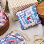 Ikat Quilted Ornaments