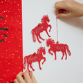 Horse Paper Ornament