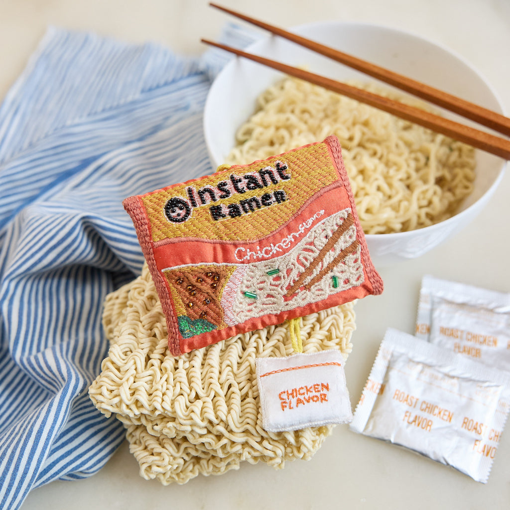 Ramen Pack Beaded Ornament