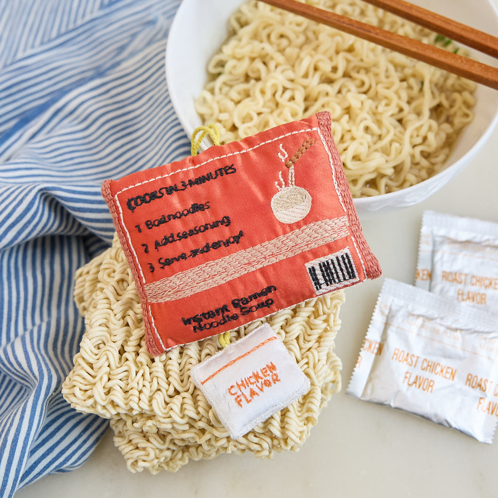 Ramen Pack Beaded Ornament