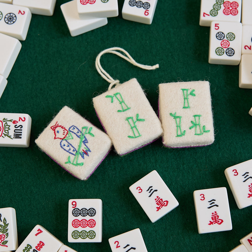 Mahjong Tiles Ornament