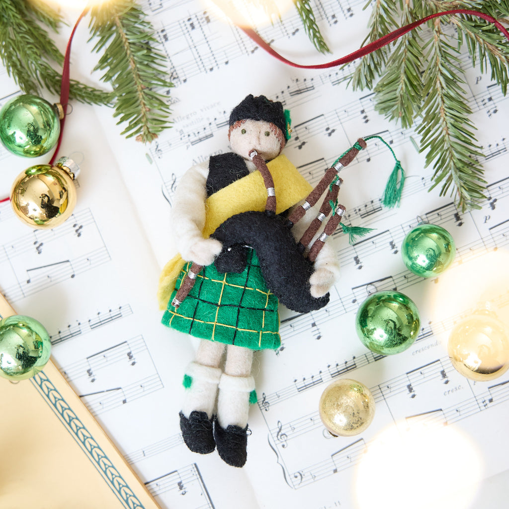 Bagpiper Ornament