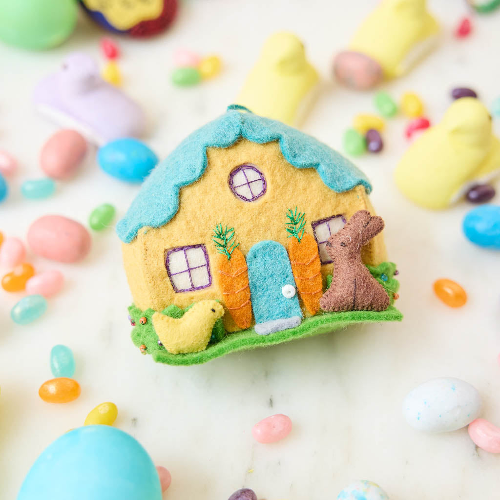 Easter Candy Cottage Ornament