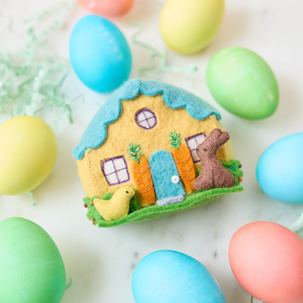 Easter Candy Cottage Ornament