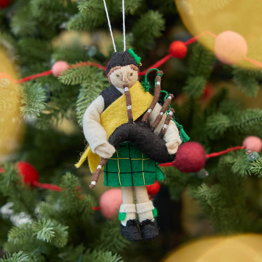 Bagpiper Ornament