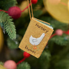 Nursery Rhymes Book Ornament