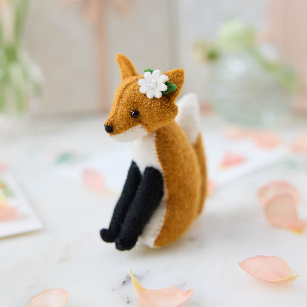 Fox Bride Ornament