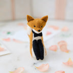Fox Groom Ornament