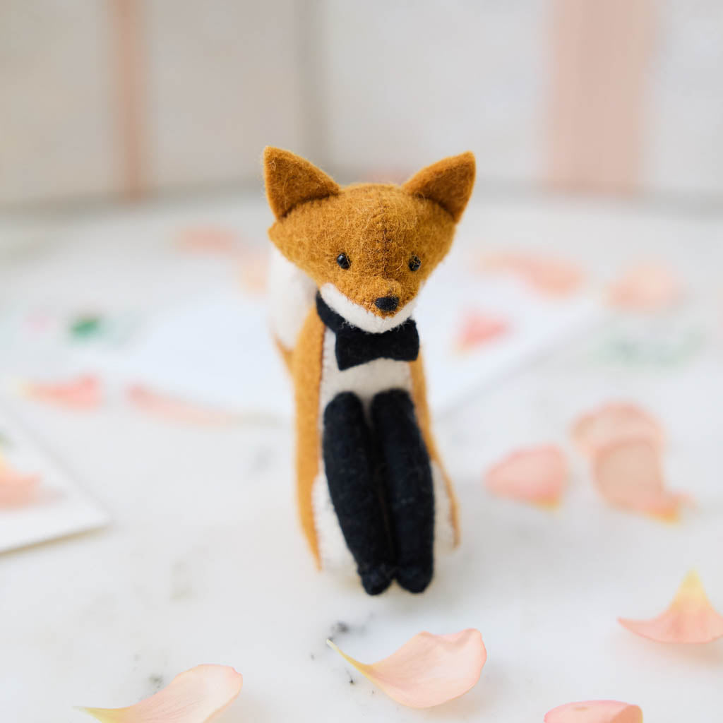 Fox Groom Ornament