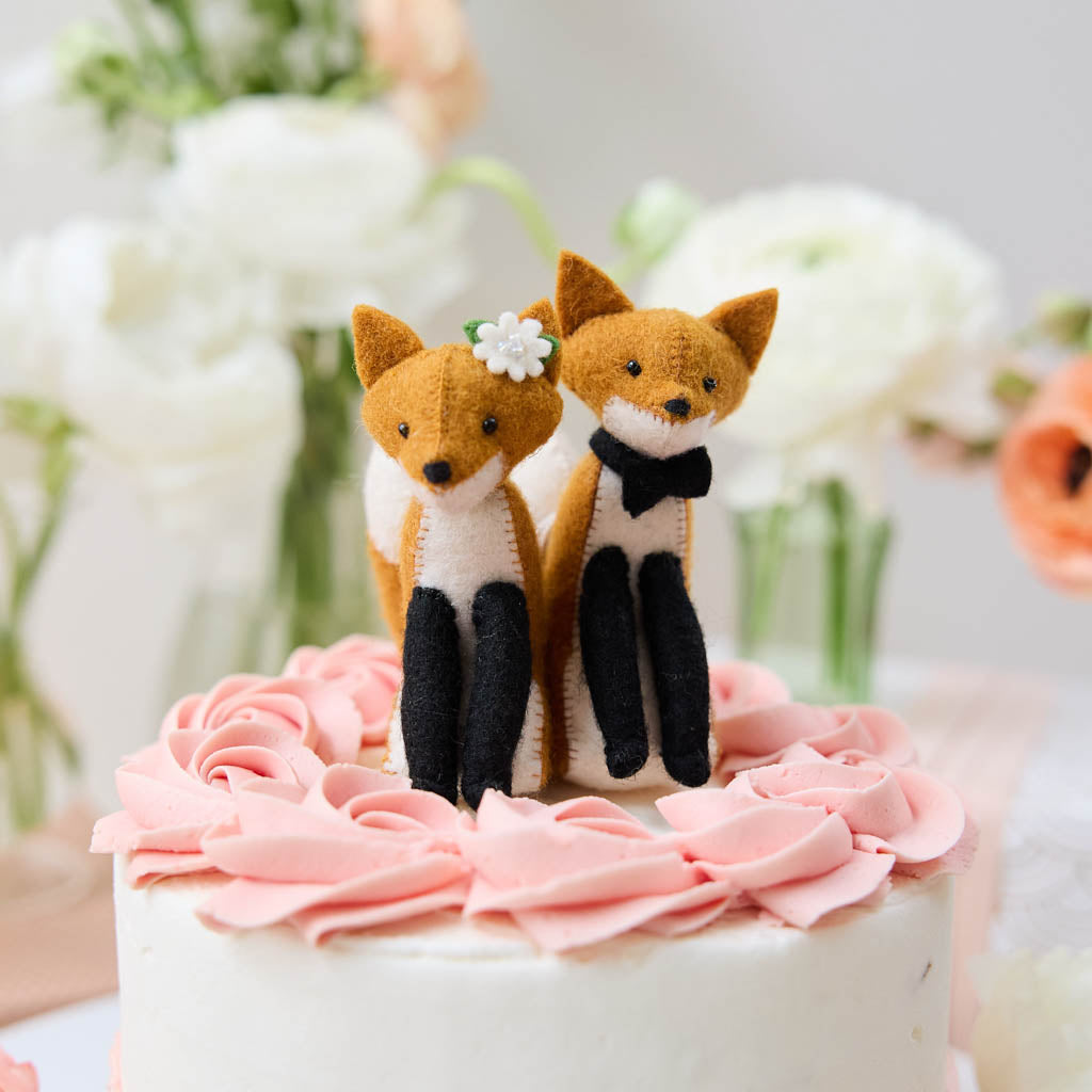 Fox Groom Ornament