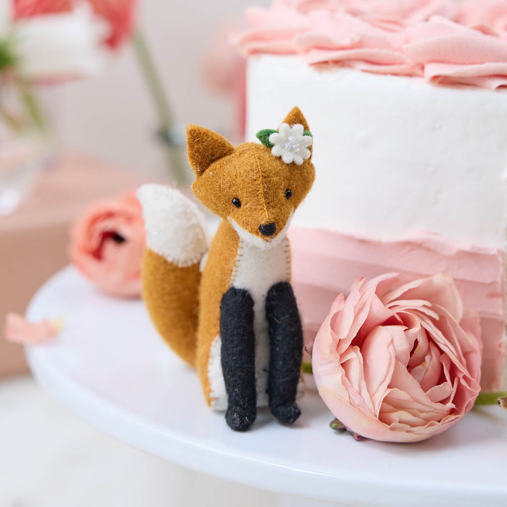 Fox Bride Ornament