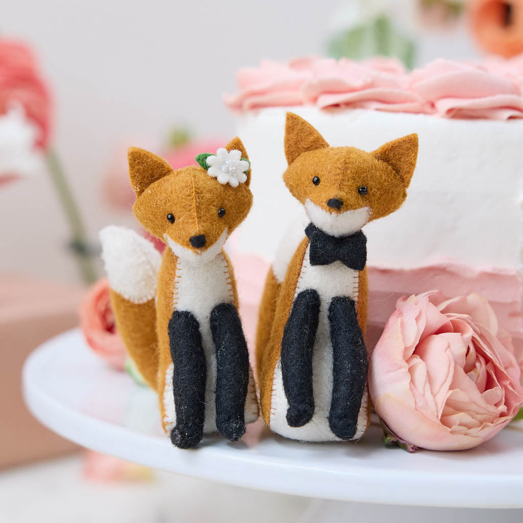 Fox Bride Ornament